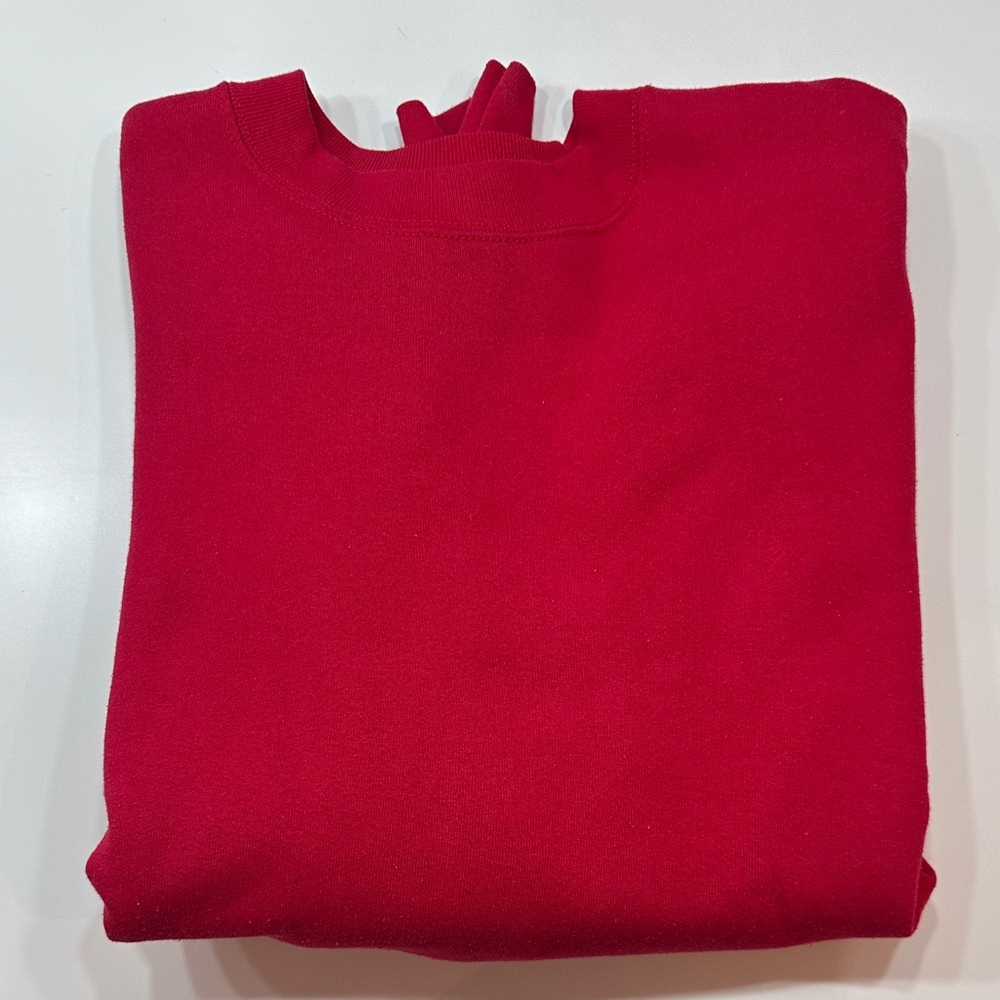 Red Vintage Crewneck Sweater